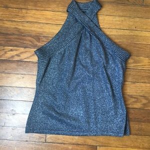 INC Halter Style Sleeveless Top
